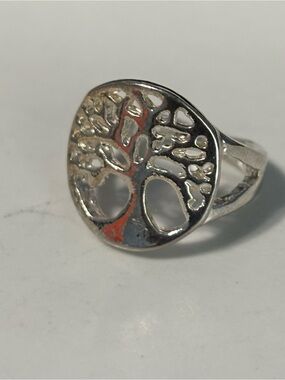 SALE‼️ 24 HOURS ONLY‼️ Sterling Silver Tree of Life Ring in Silver